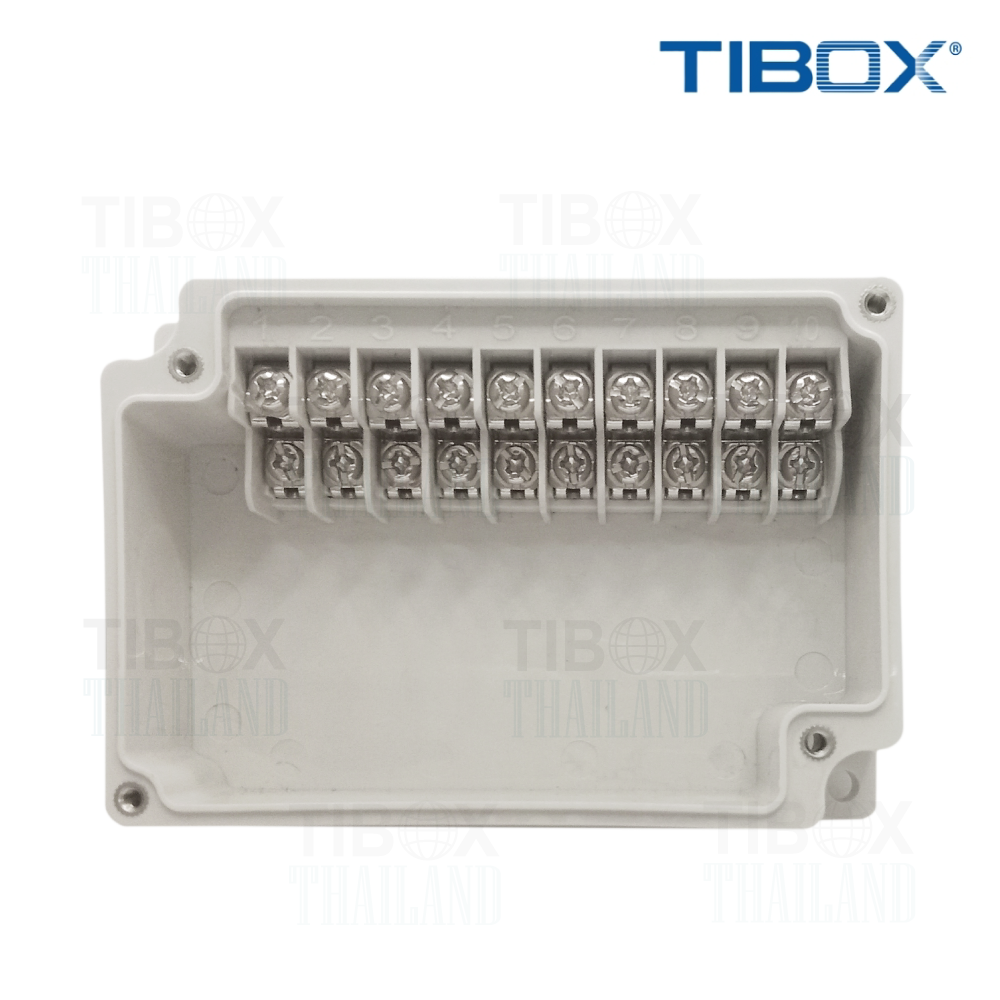 Terminal Block With Box TJ-10P TIBOX TJ Series Plastic Terminal Block Box