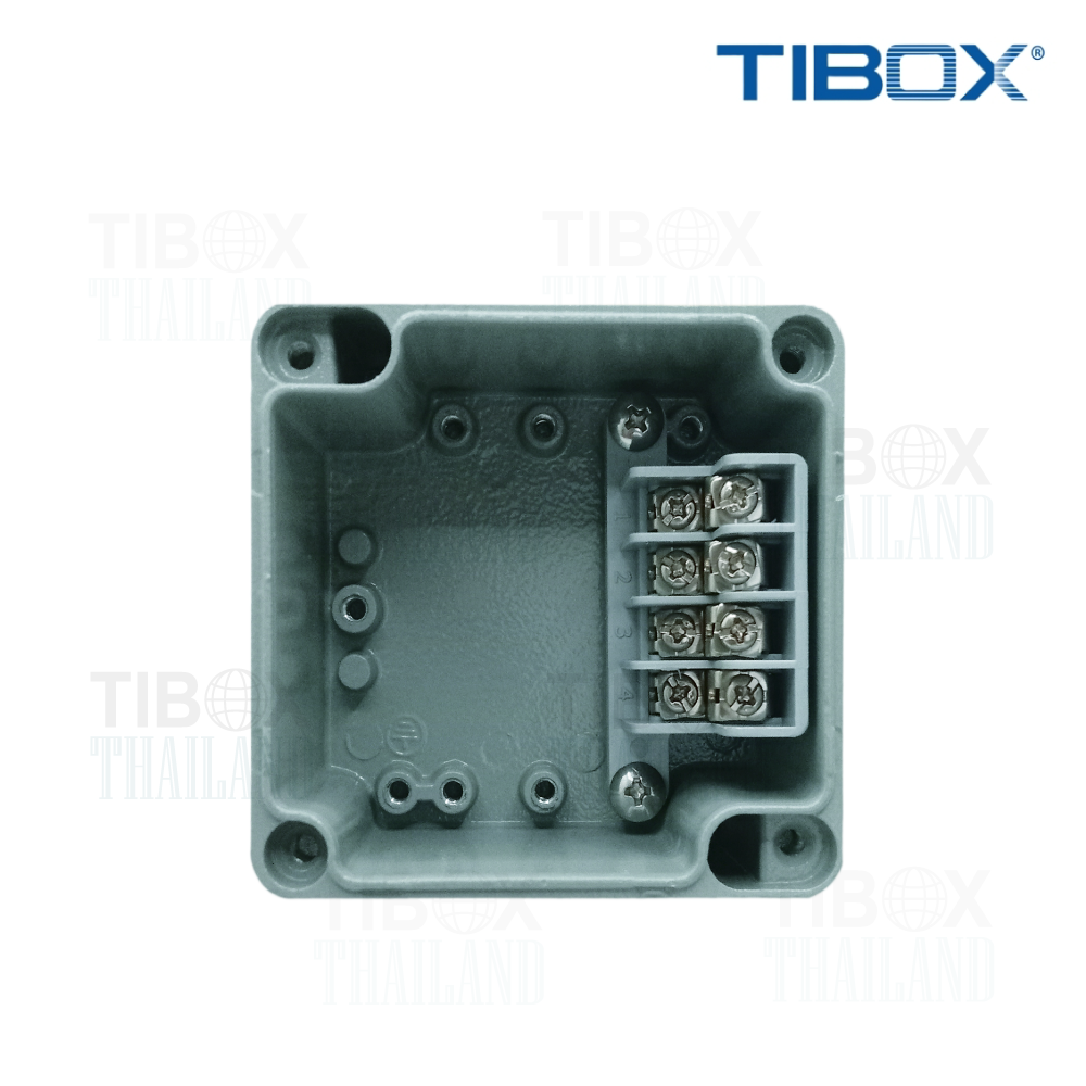 TIBOX LV4P กล่องเทอร์มินอลอลูมิเนียมกันน้ำ IP66/67 Aluminium Terminal