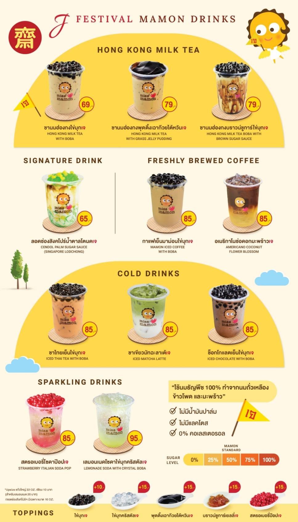 มิส มาม่อน สุขสดชื่น อิ่มใจ ได้บุญ นำขบวนเครื่องดื่มหลากหลาย สำหรับเทศกาลเจ มิส มาม่อน สุขสดชื่น อิ่มใจ ได้บุญ นำขบวนเครื่องดื่มหลากหลาย สำหรับเทศกาลเจ