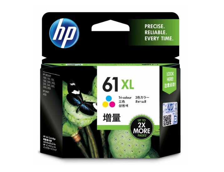 HP 61XL CH564W Tri-Color ตลับหมึกอิงค์เจ็ท 3 สี