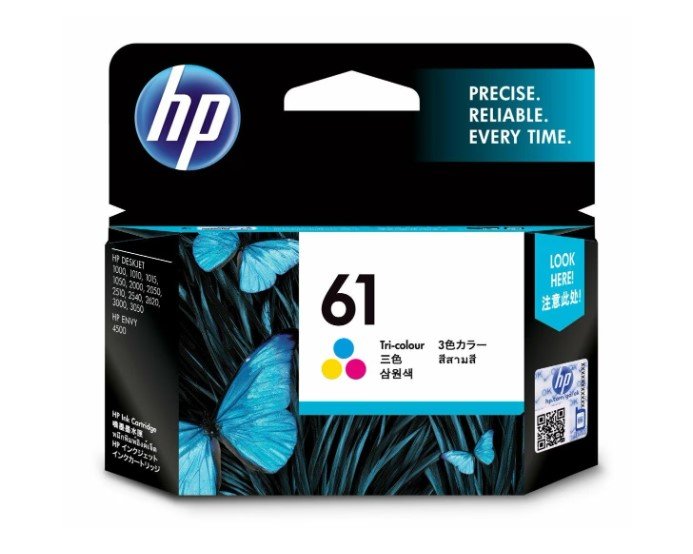 HP 61 CH562W Tri-Color ตลับหมึกอิงค์เจ็ท 3 สี