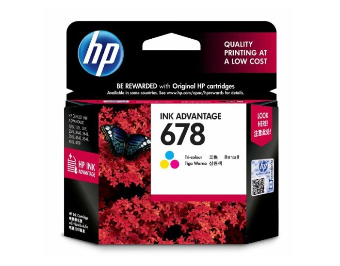 HP 678 CZ108A Tri-Color ตลับหมึกอิงค์เจ็ท 3 สี