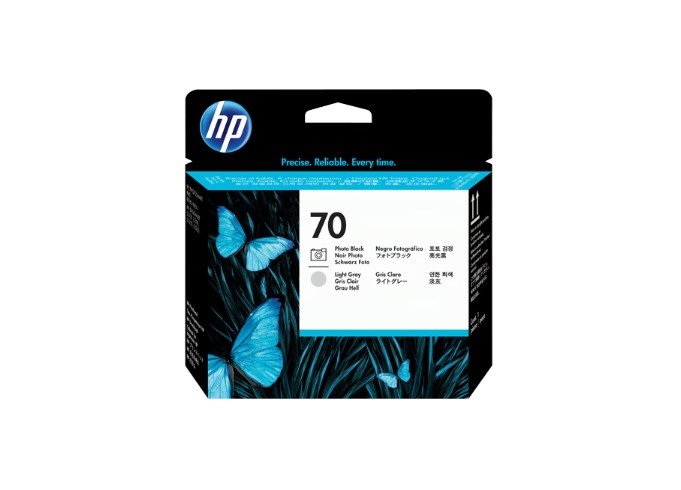 HP 70 C9407A Photo Black and Light Grey Print head