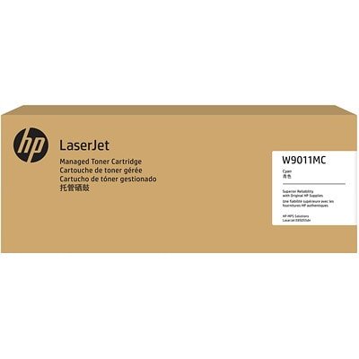 HP W9011MC Cyan Managed LaserJet Toner Crtg หมึกพิมพ์เลเซอร์เอชพี รับประกันศูนย์บริการของแท้แน่นอน