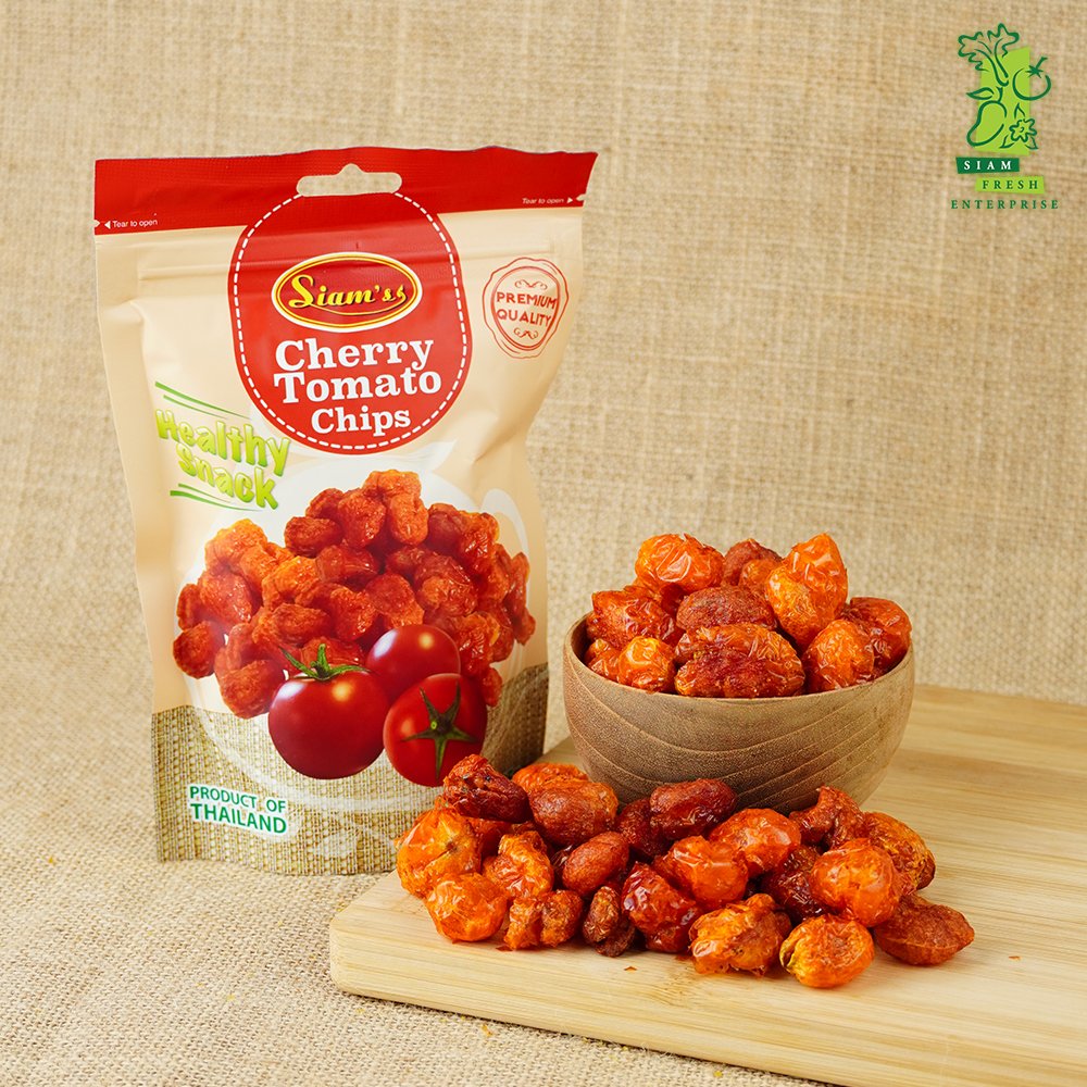 Siam Fresh⎮Siam's Cherry Tomato Chips มะเขือเทศกรอบ