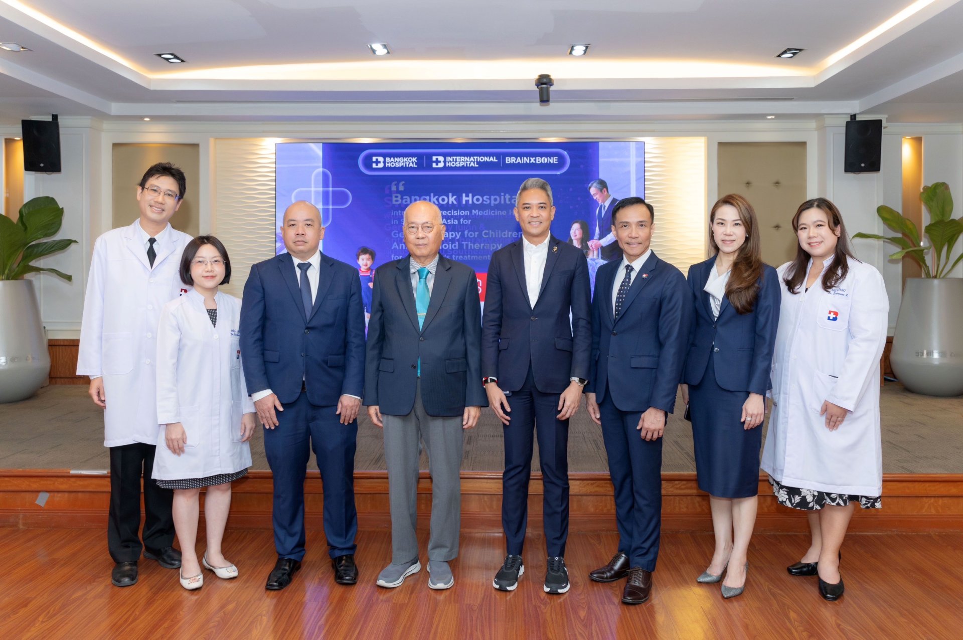 รพ.กรุงเทพ เปิดตัว Gene Therapy SMA นวัตกรรมยีนบำบัดรักษากล้ามเนื้ออ่อนแรงในเด็ก