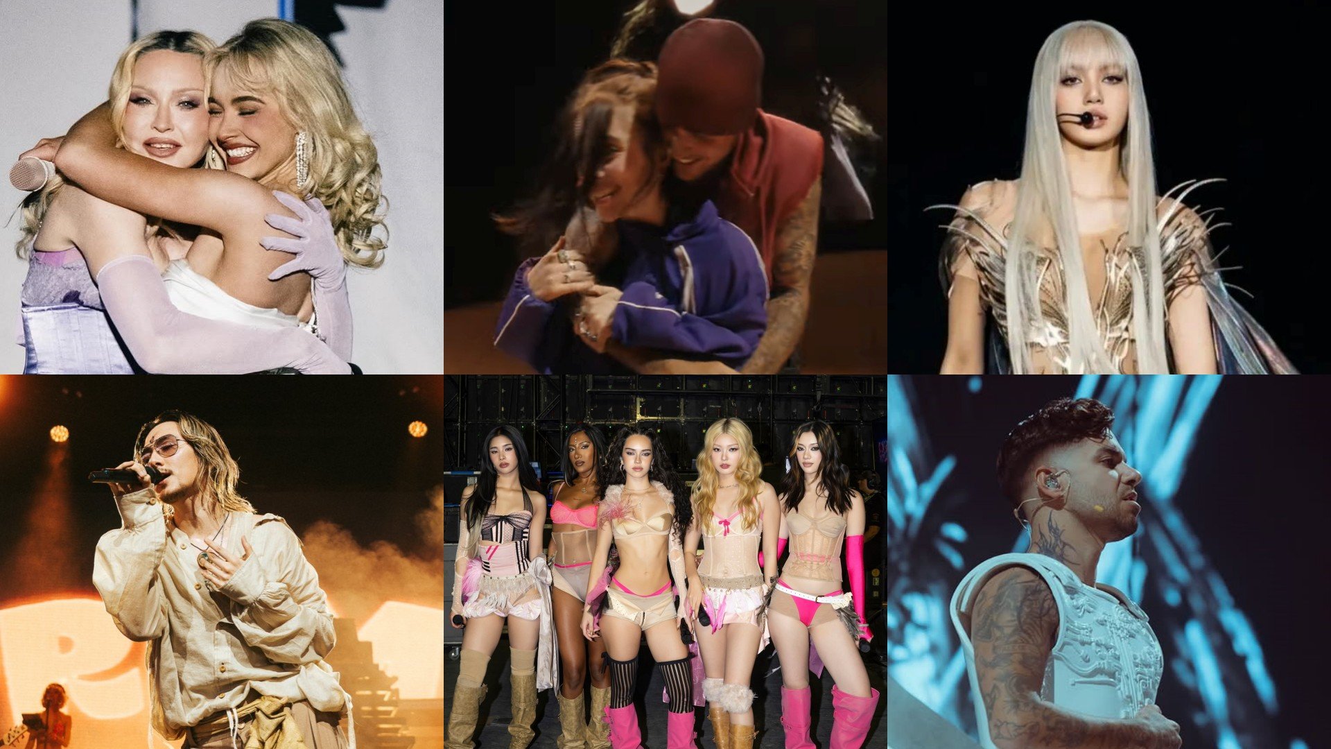 ส่องแฟชั่นและโมเมนต์สุดประทับใจของ Justin Bieber, Sabrina Carpenter, Anyma x LISA