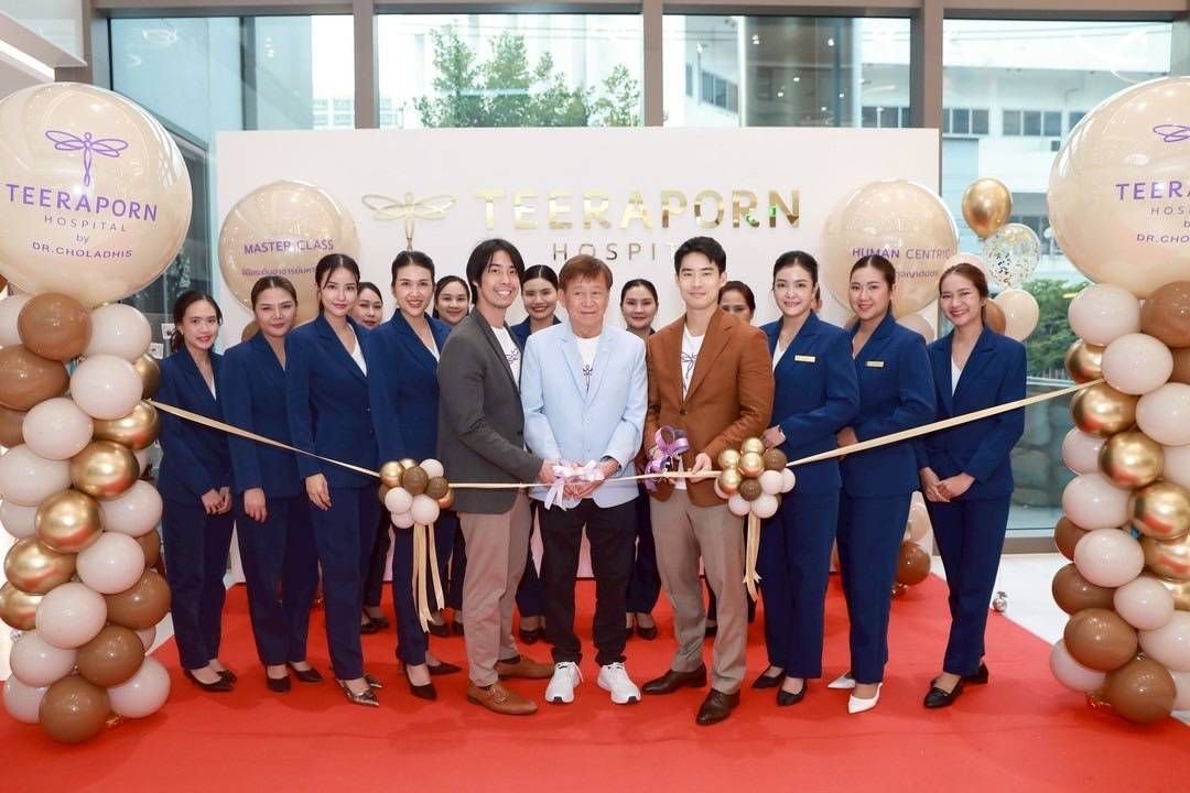 ดารา นักแสดง แห่ร่วมแสดงความยินดีในงานทำบุญเปิด โรงพยาบาลธีรพร