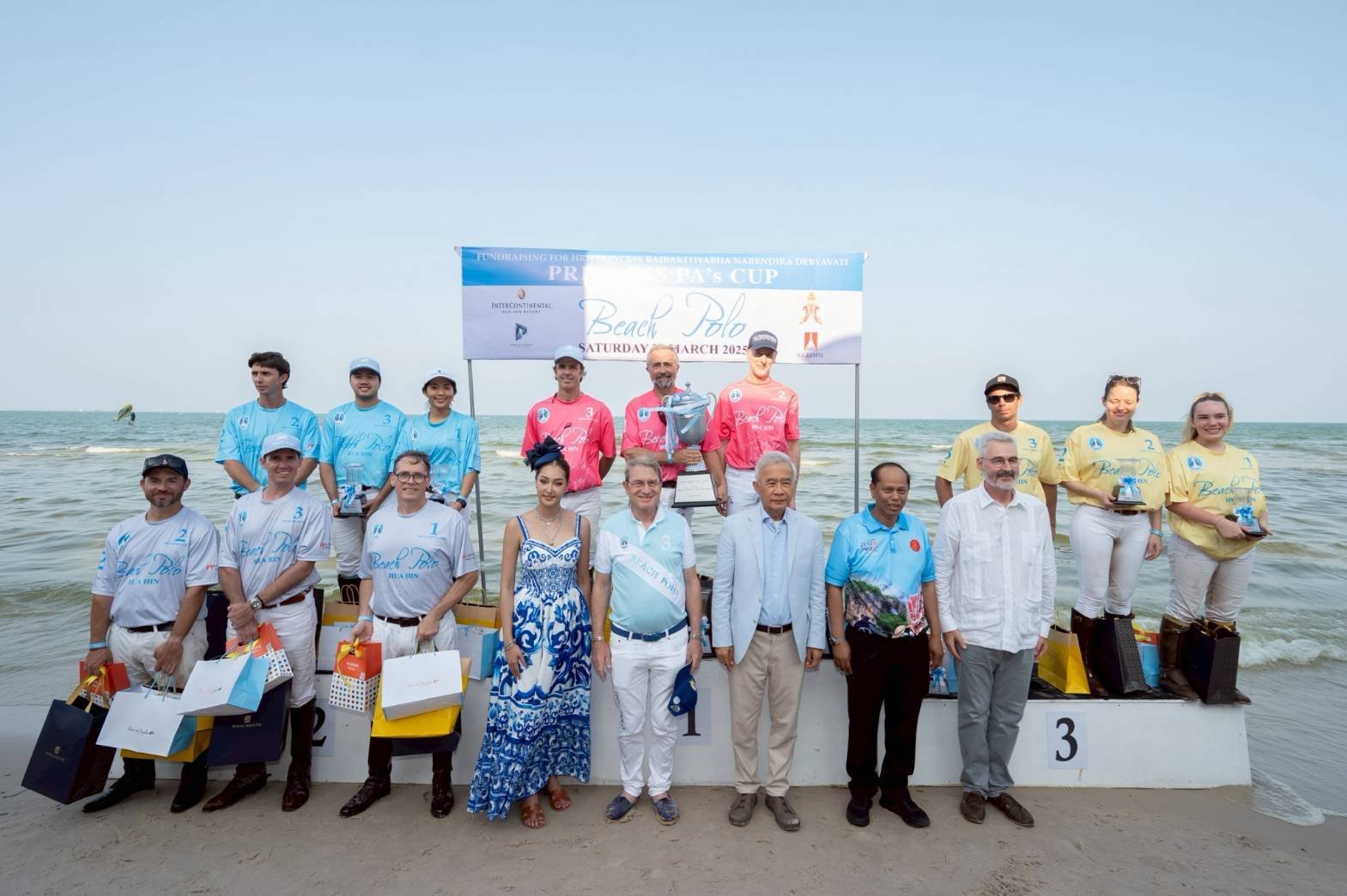 การแข่งขันขี่ม้าโปโลการกุศลบนชายหาดหัวหินที่ยิ่งใหญ่ที่สุดในภูมิภาคเอเชีย การแข่งขันขี่ม้าโปโลการกุศลบนชายหาดหัวหินที่ยิ่งใหญ่ที่สุดในภูมิภาคเอเชีย