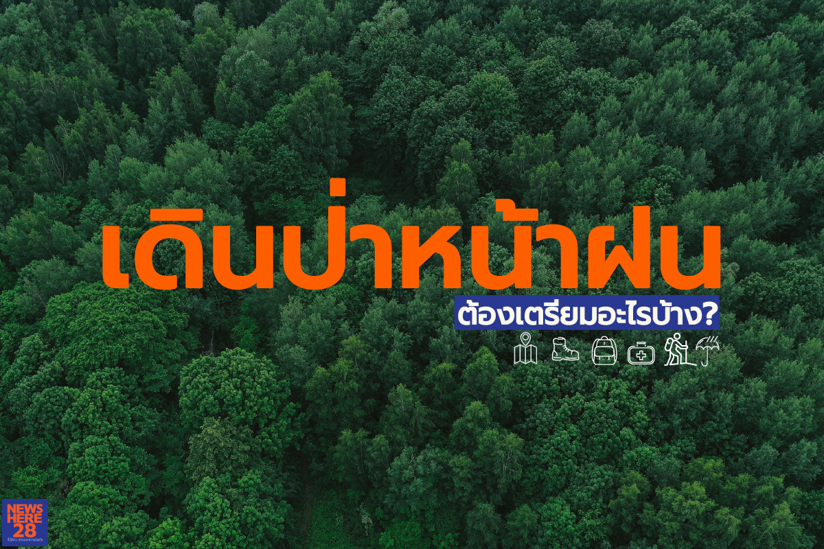 เดินป่าหน้าฝน ไม่ค้างคืน ต้องเตรียมอะไรบ้าง? เดินป่าหน้าฝน ไม่ค้างคืน ต้องเตรียมอะไรบ้าง?