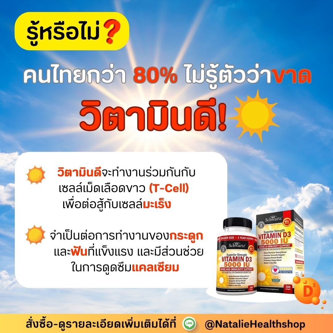3 พฤติกรรมเสี่ยงขาดวิตามินดีไม่รู้ตัว!  3 พฤติกรรมเสี่ยงขาดวิตามินดีไม่รู้ตัว!