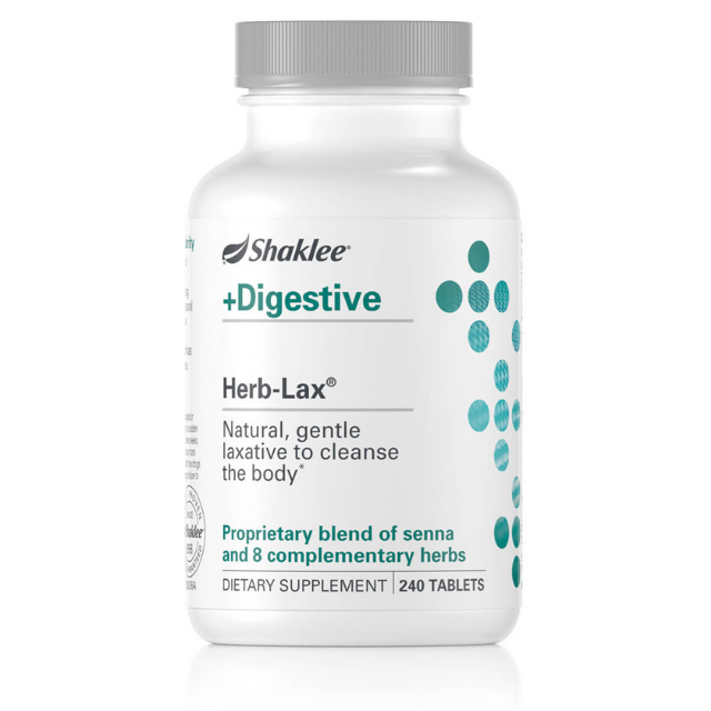 Shaklee Herb-Lax® แชคลีย์สมุนไพรแก้ท้องผูก (แชคลีย์ เฮิร์บ-ลักษ์) 240 capsules