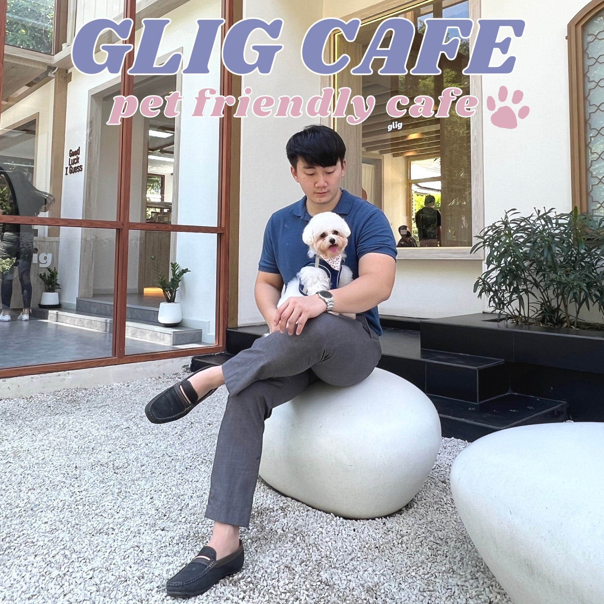 รีวิวคาเฟ่สำหรับน้องสุนัข vol. 4 | GLIG CAFE