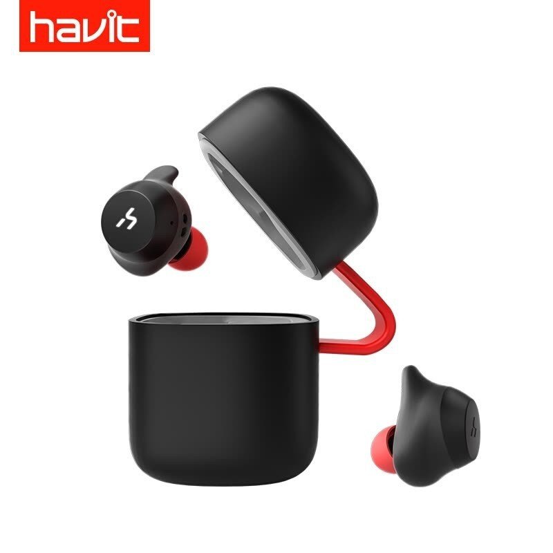 Havit G1W True Wireless Sport Headphone Black & Red