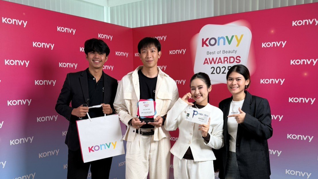 CEO FACTORY (TH) คว้ารางวัล Best Thai Supplement 2025 จาก Konvy