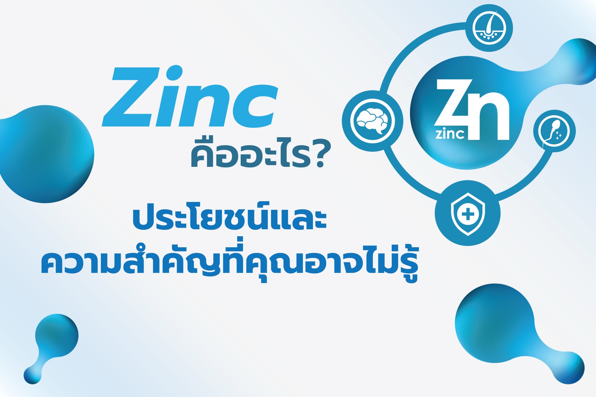 Zinc คืออะไร? ประโยชน์และความสำคัญที่คุณอาจไม่รู้ Zinc คืออะไร? ประโยชน์และความสำคัญที่คุณอาจไม่รู้