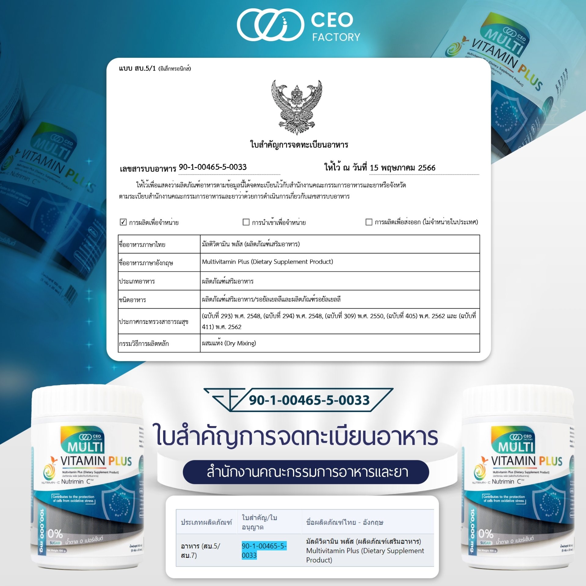 Multivitamin Plus (มัลติวิตามิน พลัส)