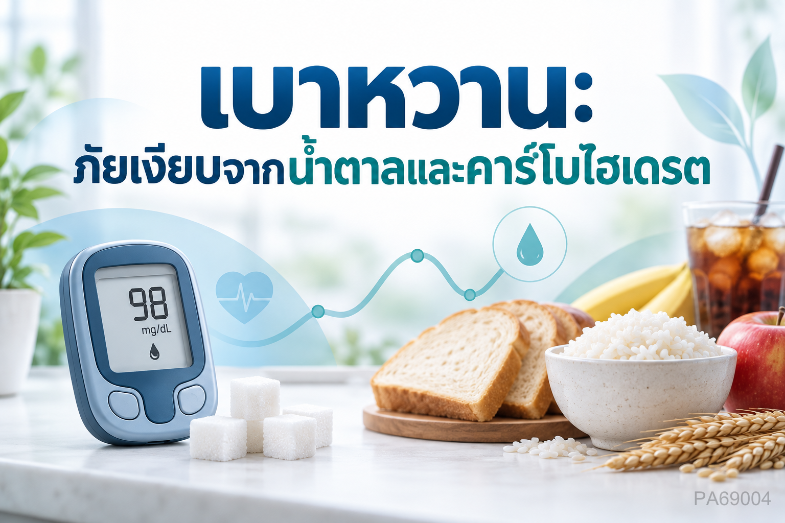 เบาหวาน ภัยเงียบจากน้ำตาล รู้ทันเบาหวานก่อนสาย   