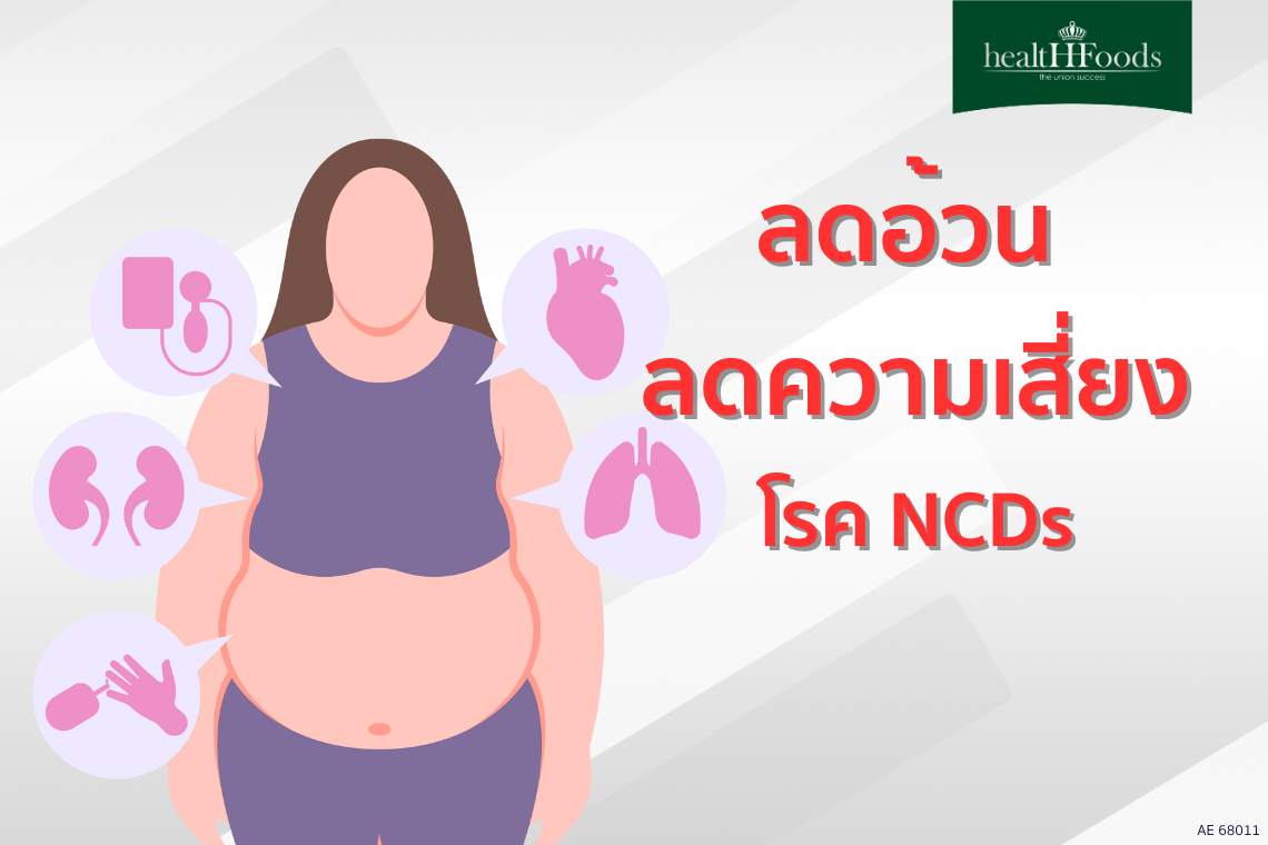 ลดอ้วน ลดความเสี่ยงโรค NCDs ลดอ้วน ลดความเสี่ยงโรค NCDs