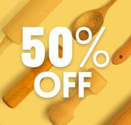 50% OFF 50% OFF