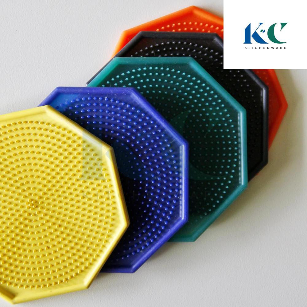 ยางรองแก้วแปดเหลี่ยม