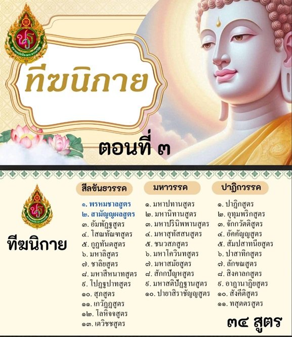 ทีฆนิกาย 34 สูตร