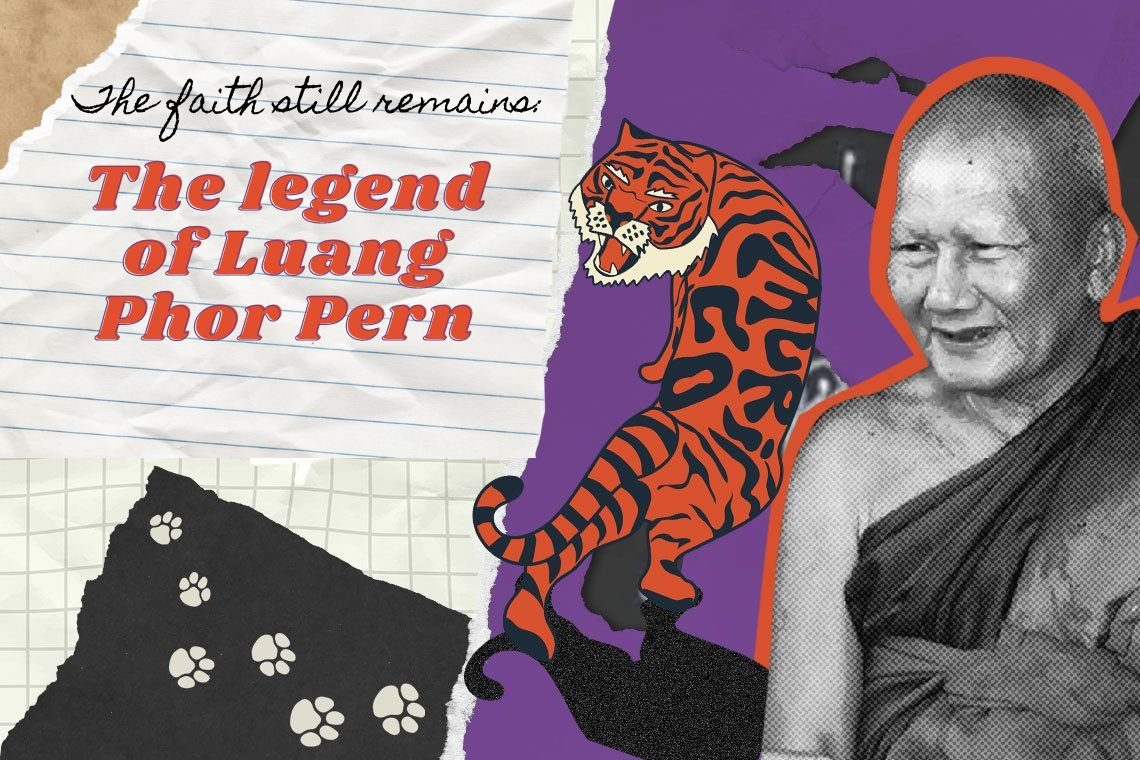 The faith still remains: the legend of Luang Phor Pern, a monk of the people.