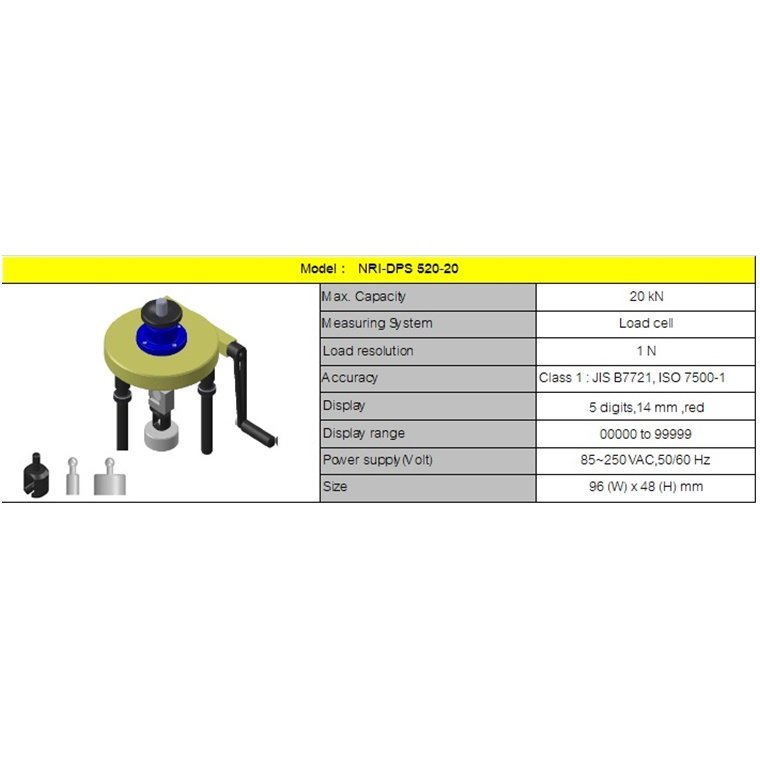 Digital pull-off strength tester