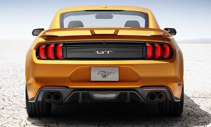 สปอยเลอร์ฝาท้าย SP1  MP Cconcepts GT Performance Rear Spoiler for 15-19 Mustang