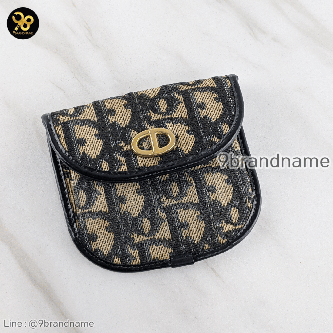 Christian Dior Vintage Trotter Pattern coin Purse