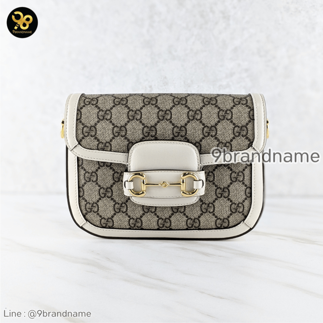 Gucci Horsebit 1955 GG Supreme Canvas Small Bag
