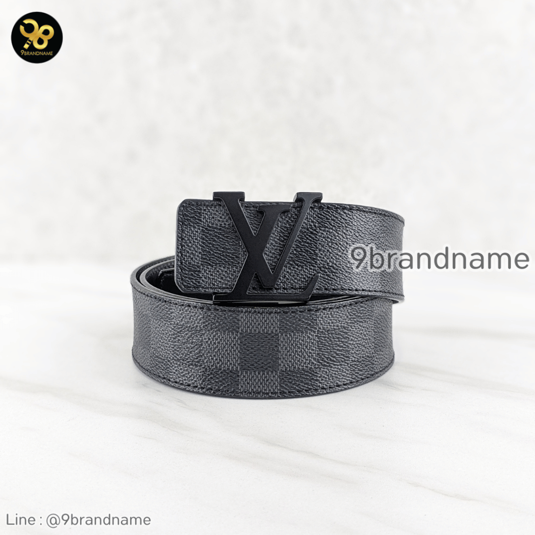 Louis Vuitton Initials Belt 40mm Reversible Canvas Damier