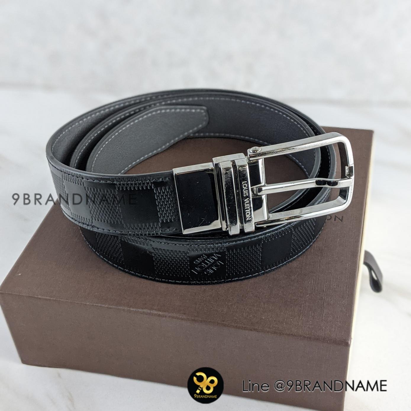 Louis Vuitton M9788 Damier Infini Centure Boston Reversible Belt 90cm Belt