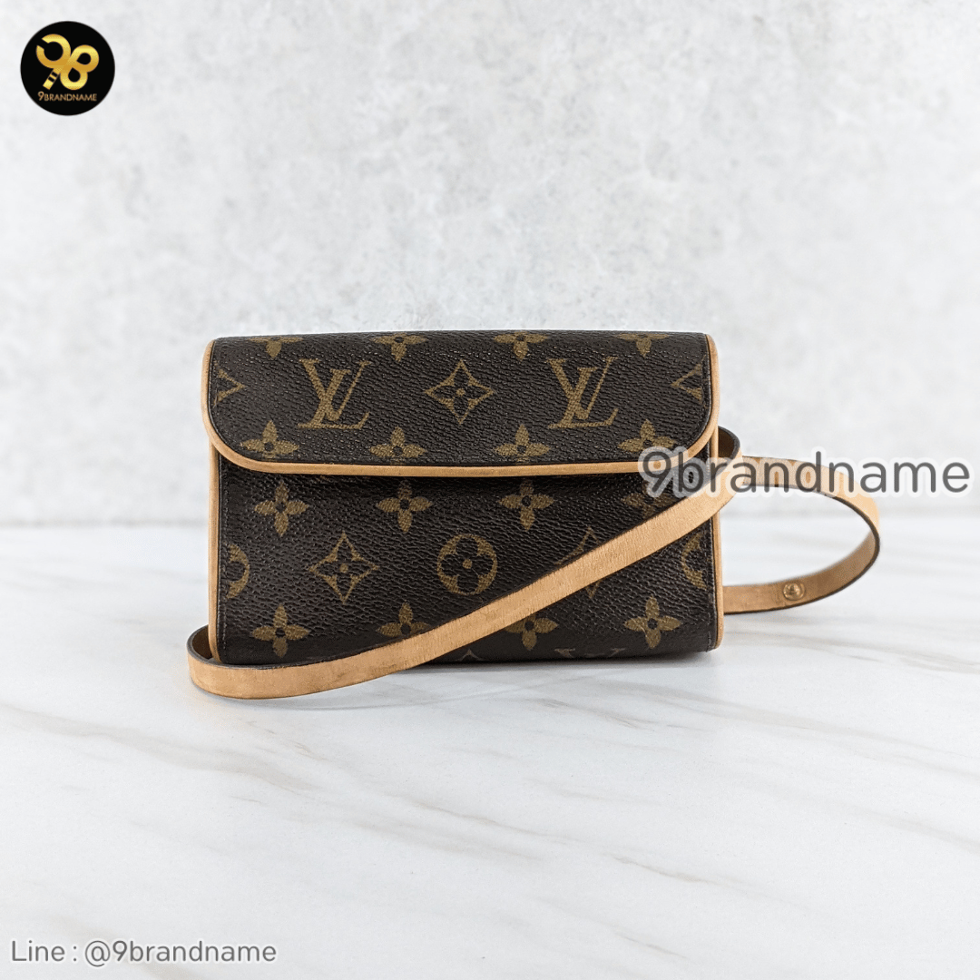 Louis Vuitton Pochette Florantine Belt Monogram Brown M51855