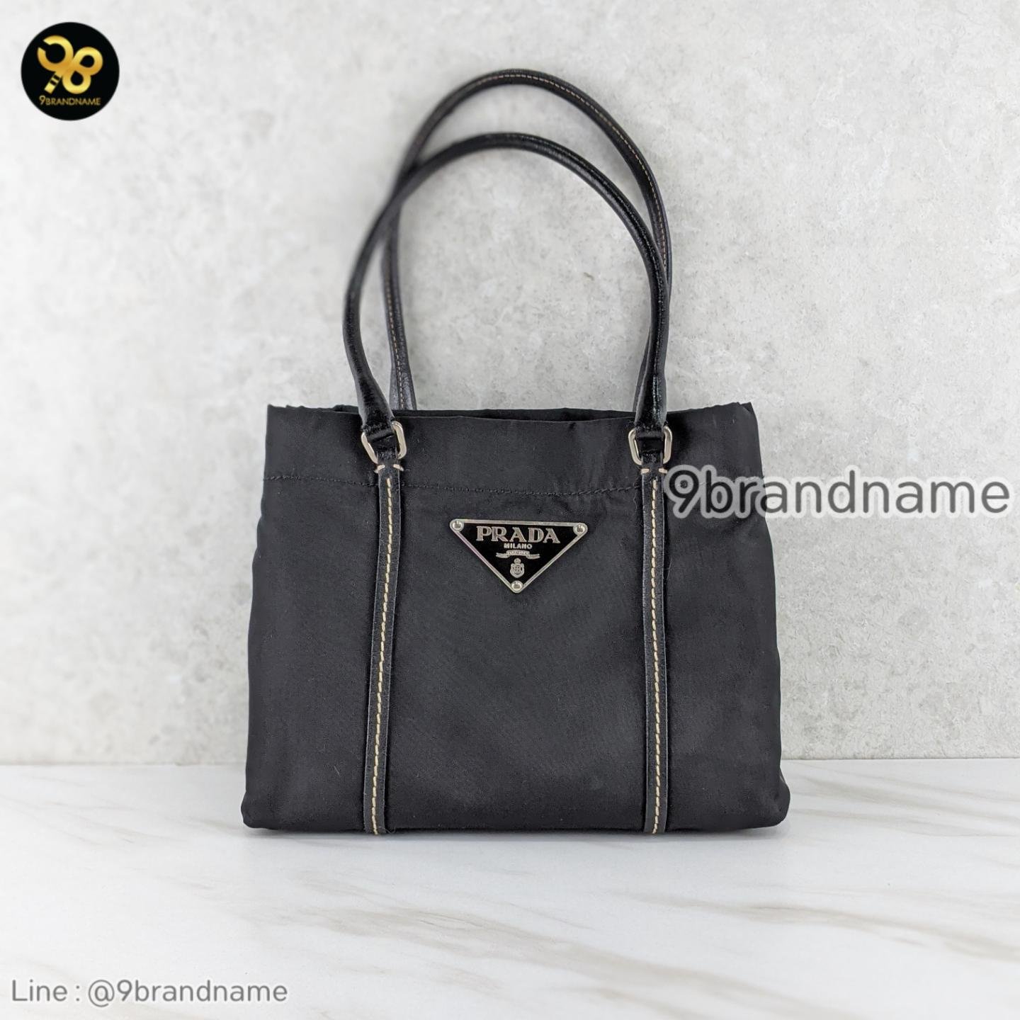 Borsa prada nylon nera tracolla shop