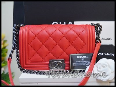 Chanel 14c red online caviar