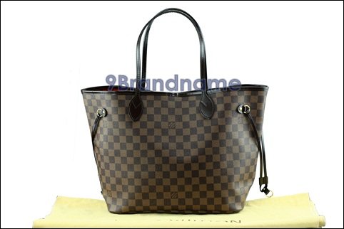 Louis Vuitton NVF Neverfull MM Damier - Used Authentic Bag
