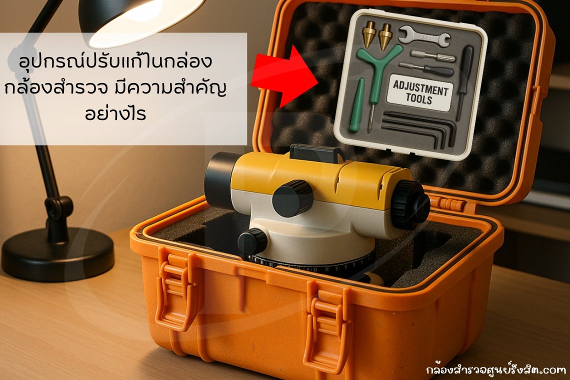 อุปกรณ์ปรับแก้ในกล่องกล้องสำรวจ มีความสำคัญอย่างไร