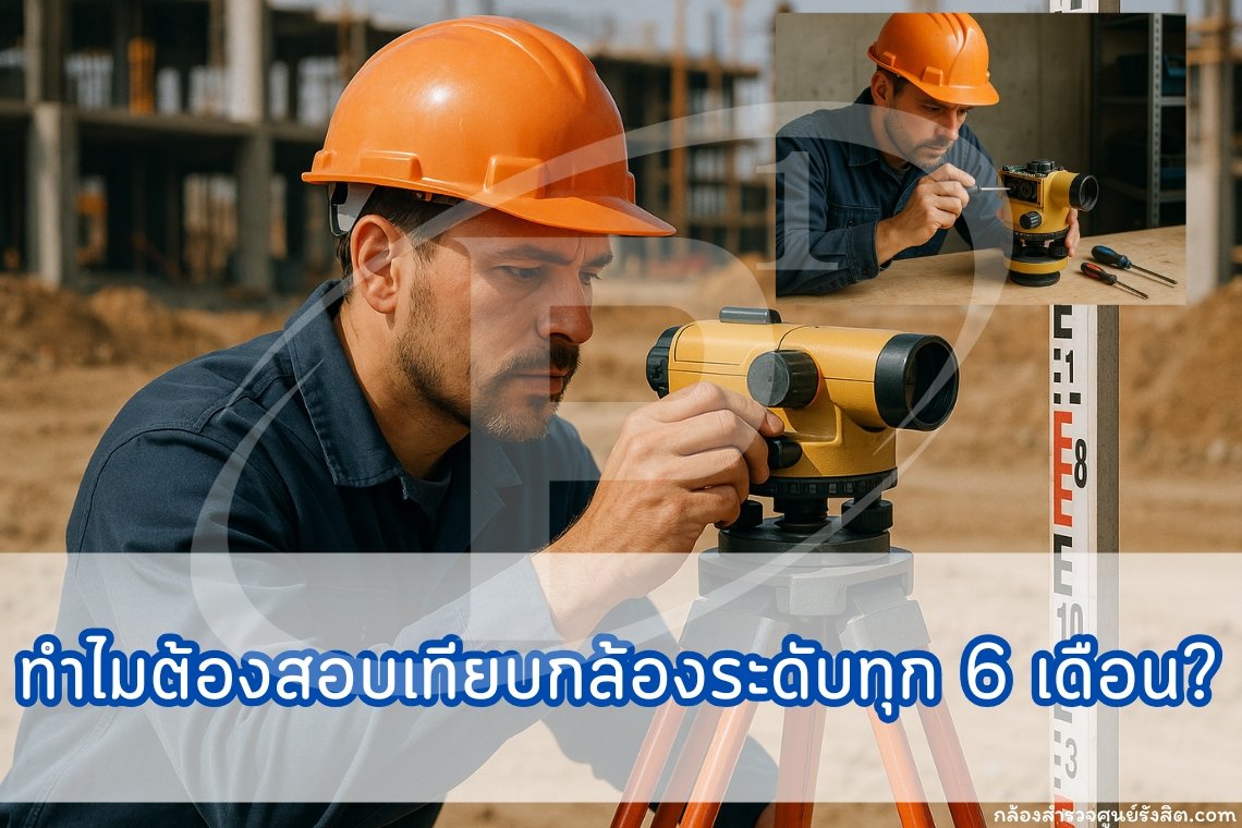 ทำไมต้องสอบเทียบกล้องระดับทุก 6 เดือน?