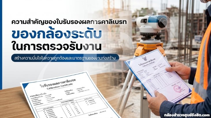 ความสำคัญของใบรับรองผลการคาลิเบรท ในการตรวจรับงาน