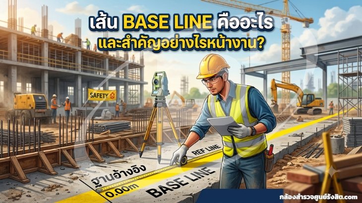 เส้น Base Line คืออะไร และสำคัญอย่างไรหน้างาน?