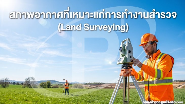 สภาพอากาศที่เหมาะแก่การทำงานสำรวจ (Land Surveying)