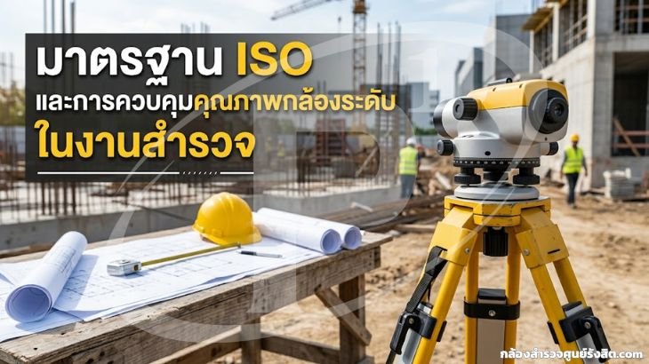 มาตรฐาน ISO และการควบคุมคุณภาพกล้องระดับในงานสำรวจ