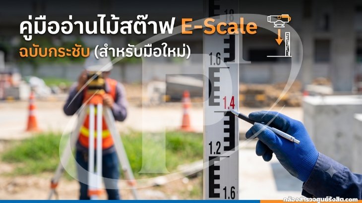 คู่มืออ่านไม้สต๊าฟ E-Scale ฉบับกระชับ (สำหรับมือใหม่)