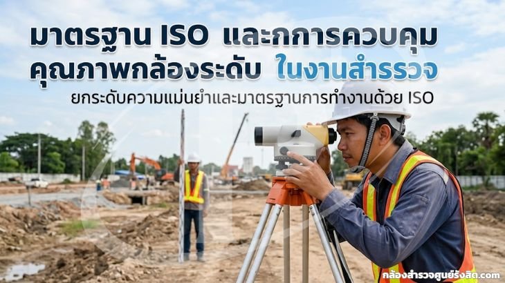 มาตรฐาน ISO และการควบคุมคุณภาพกล้องระดับในงานสำรวจ