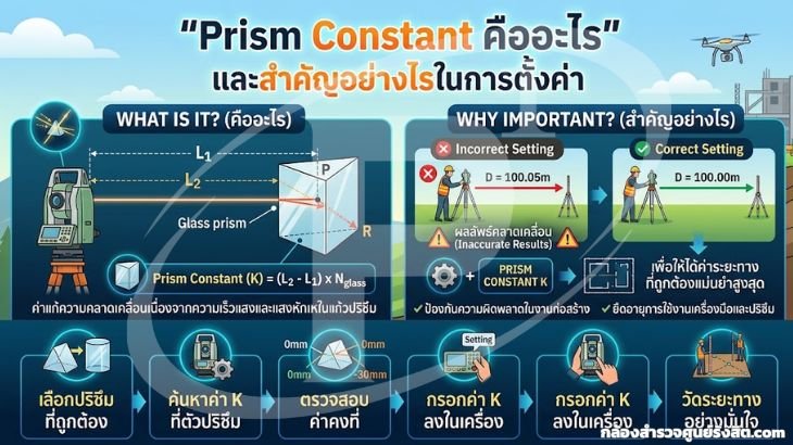 ค่า Prism Constant คืออะไร และสำคัญอย่างไรในการตั้งค่า