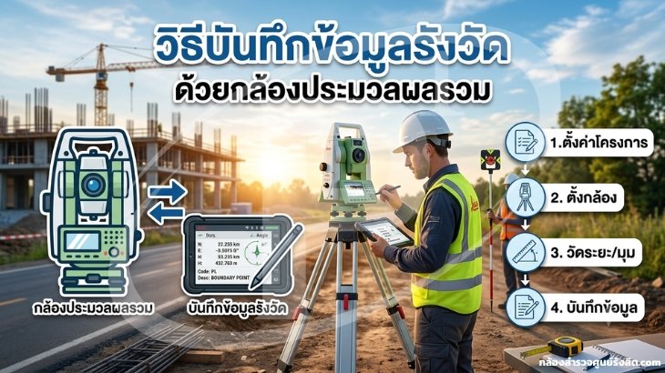 วัดระยะทางด้วยกล้อง Total Station มีความแม่นยำแค่ไหน? 