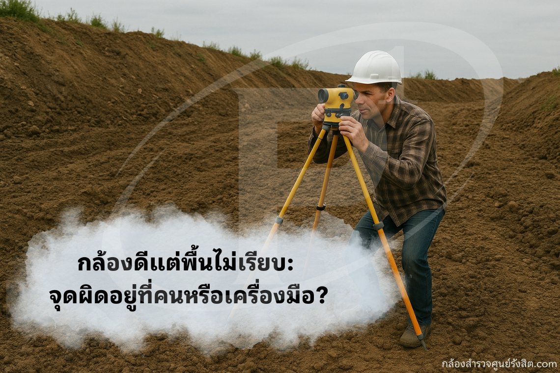 กล้องดีแต่พื้นไม่เรียบ: จุดผิดอยู่ที่คนหรือเครื่องมือ?