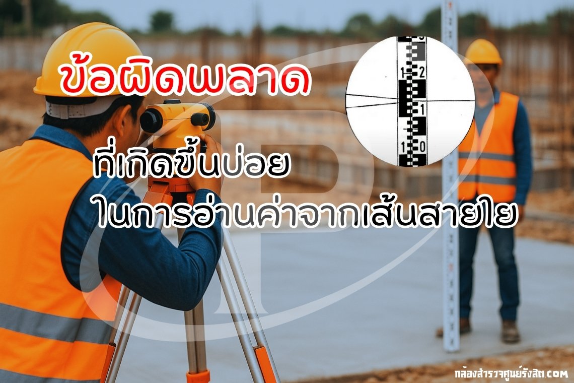 ข้อผิดพลาดที่เกิดขึ้นบ่อยในการอ่านค่าจากเส้นสายใย