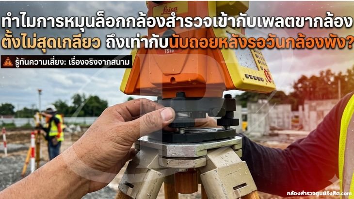 ทำไมการหมุนล็อกกล้องเข้ากับเพลตขาตั้งไม่สุดเกลียว ถึงเท่ากับนับถอยหลังรอวันกล้องพัง?